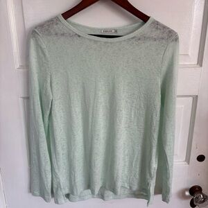 Comune Light Green Long Sleeve Women's Top